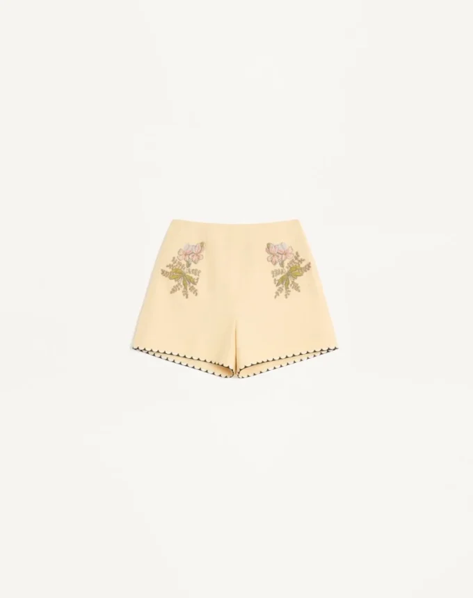 Bestickte Shorts Bestickte Shorts