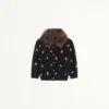 Bestickte Strickjacke Bestickte Strickjacke
