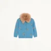 Bestickte Strickjacke Bestickte Strickjacke