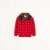 Bestickte Strickjacke Bestickte Strickjacke