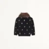Bestickte Strickjacke Bestickte Strickjacke