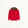 Bestickte Strickjacke Bestickte Strickjacke