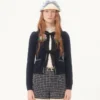 Bestickte Strickjacke Bestickte Strickjacke