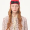Bestickte Tweedjacke mit Bändern Bestickte Tweedjacke mit Bändern