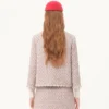 Bestickte Tweedjacke mit Bändern Bestickte Tweedjacke mit Bändern