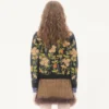 Bestickte Wollstrickjacke Bestickte Wollstrickjacke