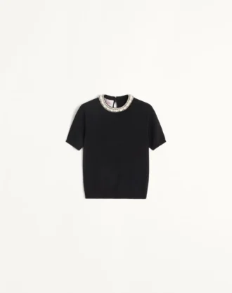 Bestickter Pullover