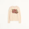 Bestickter Pullover Bestickter Pullover
