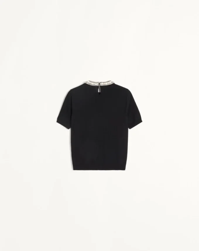 Bestickter Pullover Bestickter Pullover