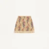 Bestickter Rock aus Piqué mit Paisley-Print „Voyage Imaginaire“ Bestickter Rock aus Piqué mit Paisley-Print „Voyage Imaginaire“