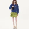 Besticktes Sweatshirt aus Baumwolle Besticktes Sweatshirt aus Baumwolle