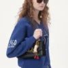 Besticktes Sweatshirt aus Baumwolle Besticktes Sweatshirt aus Baumwolle