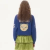 Besticktes Sweatshirt aus Baumwolle Besticktes Sweatshirt aus Baumwolle