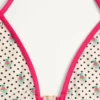 Bikini aus Lycra mit Gelatini-Print und Polka-Dots Bikini aus Lycra mit Gelatini-Print und Polka-Dots