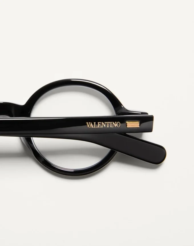 Bizarre Circle Brille mit Kristallen aus Acetat Bizarre Circle Brille mit Kristallen aus Acetat