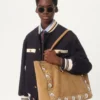 Bomberjacke aus Baumwolltweed Bomberjacke aus Baumwolltweed
