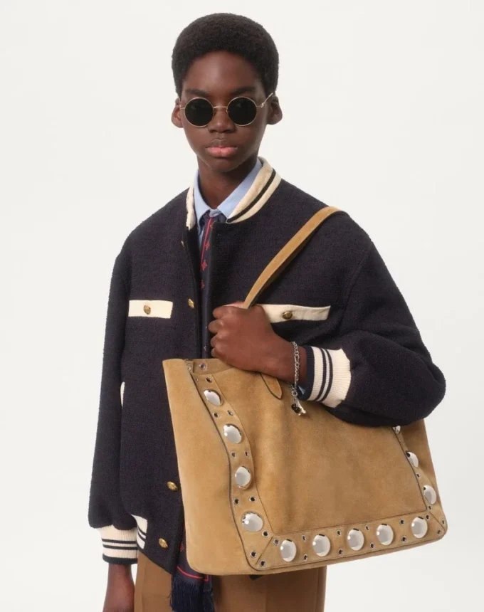 Bomberjacke aus Baumwolltweed Bomberjacke aus Baumwolltweed