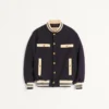 Bomberjacke aus Baumwolltweed Bomberjacke aus Baumwolltweed