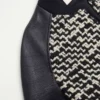 Bomberjacke aus Wolltweed mit Chez Valentino-Patch Bomberjacke aus Wolltweed mit Chez Valentino-Patch