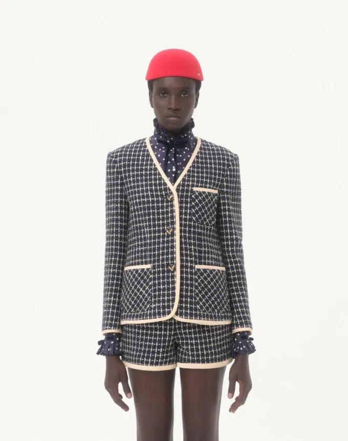 Bouclé-Jacke Bouclé-Jacke