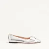 Bowow Ballerina aus laminiertem Nappaleder Bowow Ballerina aus laminiertem Nappaleder