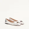 Bowow Ballerina aus laminiertem Nappaleder Bowow Ballerina aus laminiertem Nappaleder