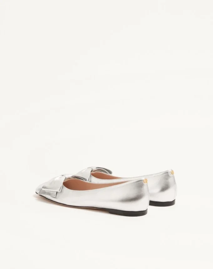 Bowow Ballerina aus laminiertem Nappaleder Bowow Ballerina aus laminiertem Nappaleder