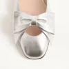 Bowow Ballerina aus laminiertem Nappaleder Bowow Ballerina aus laminiertem Nappaleder