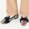 Bowow Loafer aus Jacquard-Stoff