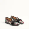 Bowow Loafer aus Jacquard-Stoff