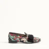 Bowow Loafer aus Jacquard-Stoff