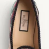 Bowow Loafer aus Jacquard-Stoff