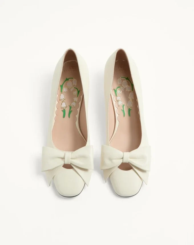 Bowow Pumps aus Zickleinleder 45 mm