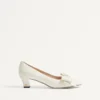 Bowow Pumps aus Zickleinleder 45 mm