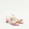 Bowow Slingback-Pumps aus Moiré-Stoff 45 mm Bowow Slingback-Pumps aus Moiré-Stoff 45 mm