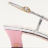 Bowow Slingback-Pumps aus Moiré-Stoff 45 mm Bowow Slingback-Pumps aus Moiré-Stoff 45 mm