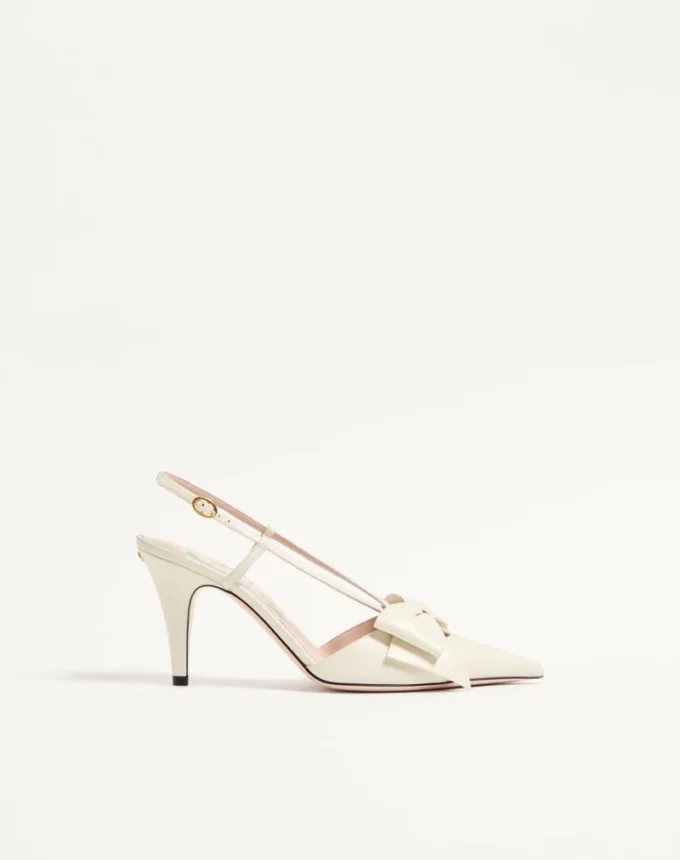 Bowow Slingback Pumps aus Ziegenleder 85 mm Bowow Slingback Pumps aus Ziegenleder 85 mm