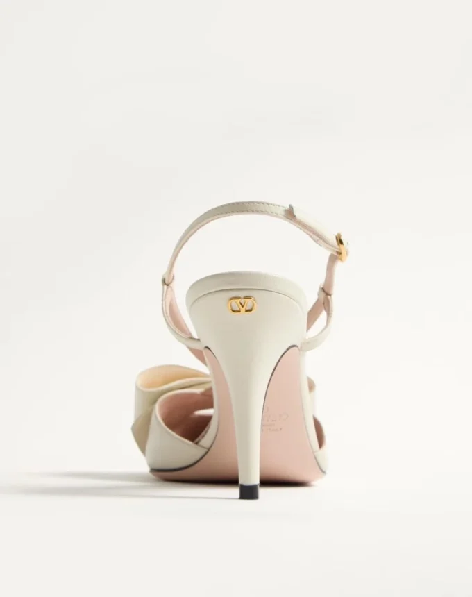 Bowow Slingback Pumps aus Ziegenleder 85 mm Bowow Slingback Pumps aus Ziegenleder 85 mm