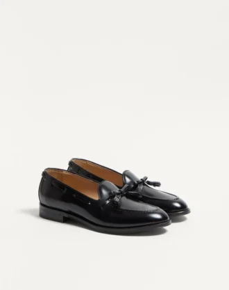 Bowshire Loafer aus glänzendem Kalbsleder