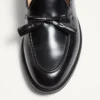 Bowshire Loafer aus glänzendem Kalbsleder