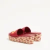Bribri Raffia Wedge Slide mit Blumenstickerei 65 mm Bribri Raffia Wedge Slide mit Blumenstickerei 65 mm