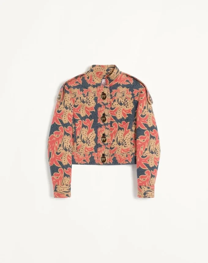Caban aus Apres L’Hiver gestepptem Blumenjacquard Caban aus Apres L’Hiver gestepptem Blumenjacquard
