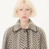 Caban aus Wollstoff mit Fauve Eclat Animal Print Caban aus Wollstoff mit Fauve Eclat Animal Print