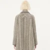 Caban aus Wollstoff mit Fauve Eclat Animal Print Caban aus Wollstoff mit Fauve Eclat Animal Print