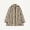 Caban aus Wollstoff mit Fauve Eclat Animal Print Caban aus Wollstoff mit Fauve Eclat Animal Print