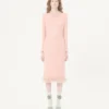 Cady Couture Midi-Kleid mit Federn Cady Couture Midi-Kleid mit Federn