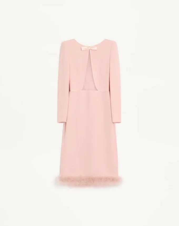 Cady Couture Midi-Kleid mit Federn Cady Couture Midi-Kleid mit Federn