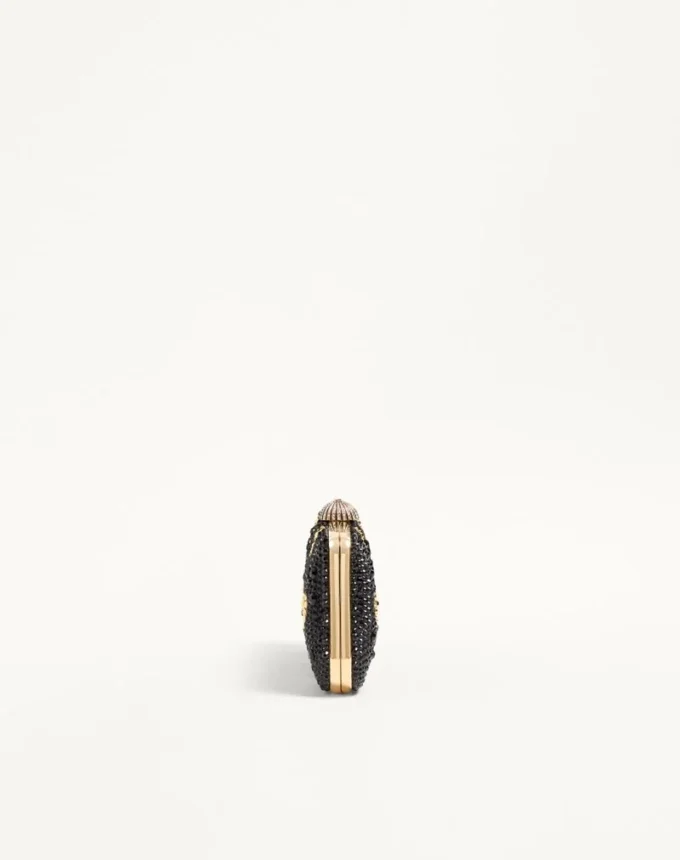 Carry Secrets Minaudiere mit Strass-Motiv „Cour de Cœur“ Carry Secrets Minaudiere mit Strass-Motiv „Cour de Cœur“