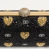 Carry Secrets Minaudiere mit Strass-Motiv „Cour de Cœur“ Carry Secrets Minaudiere mit Strass-Motiv „Cour de Cœur“