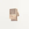 Chamber Seiden-Bandeau-Schal mit Fransen